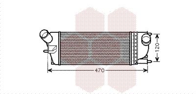 VAN WEZEL Kompressoriõhu radiaator 40004336